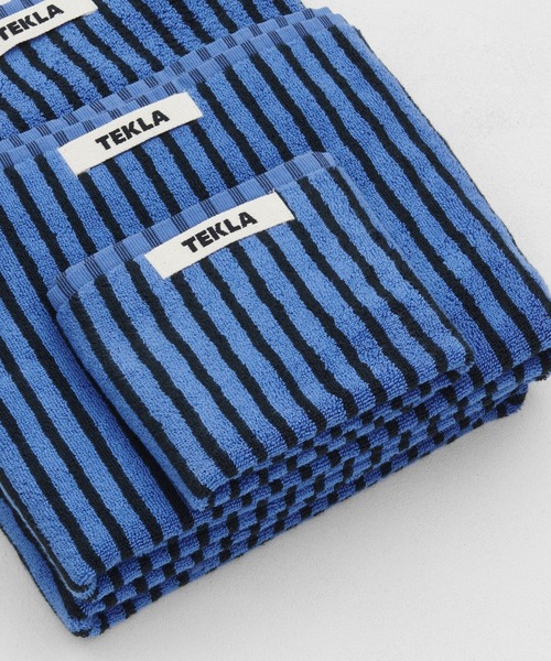 ハンカチ 「TEKLA」 Terry Towels Striped (Washcloth