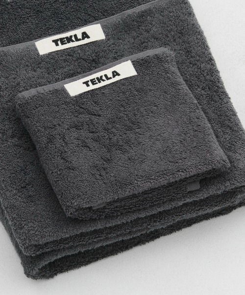 ハンカチ 「TEKLA」 Terry Towels Striped (Washcloth) レディース