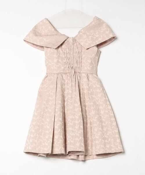 [LILY BROWN] короткий рукав One-piece 0 бежевый женский 