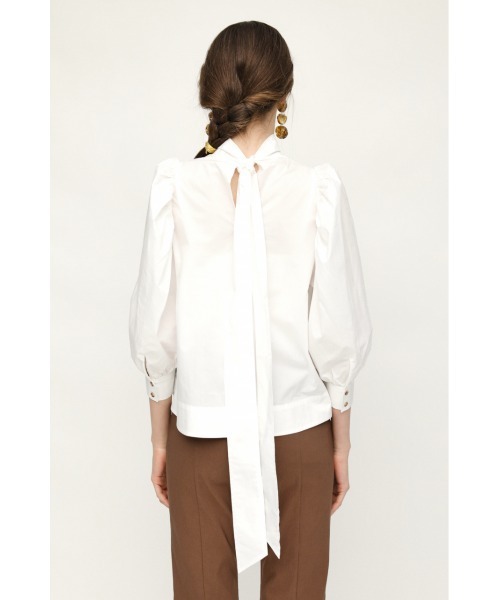 SLY ブラウス SLY | FRONT ZIP SHIRRING ブラウス (シャツ・ブラウス ) |SHEL