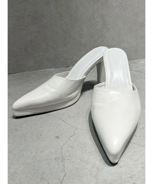 GYDA walkableポインテッドトゥ ミュール GYDA パンプス Walkableポインテッドミュール : ZOZOTOWN Yahoo