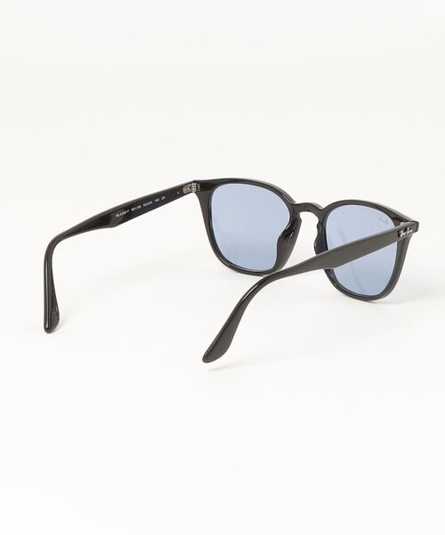 Ray-Ban サングラス FREE ブラック×ブルー メンズ 3枚目