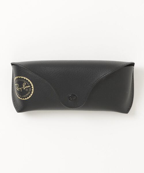 Ray-Ban サングラス FREE ブラック×ブルー メンズ 4枚目