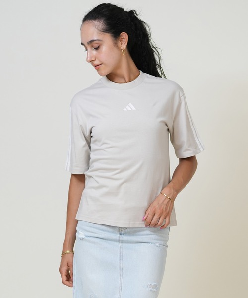 adidas tシャツ adidas/アディダス スリーストライプス Tシャツ KVC57