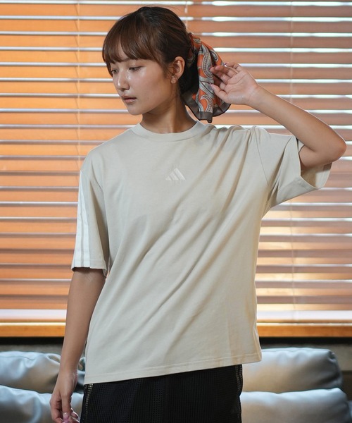 adidas（アディダス） adidas tシャツ 半袖 スリーストライプス T
