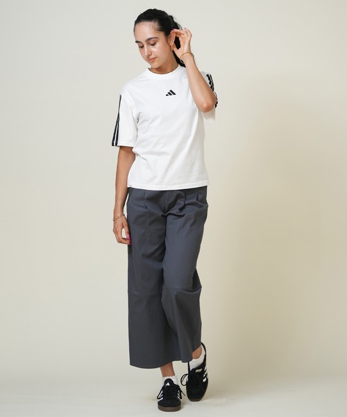 adidas（アディダス） adidas tシャツ 半袖 スリーストライプス T