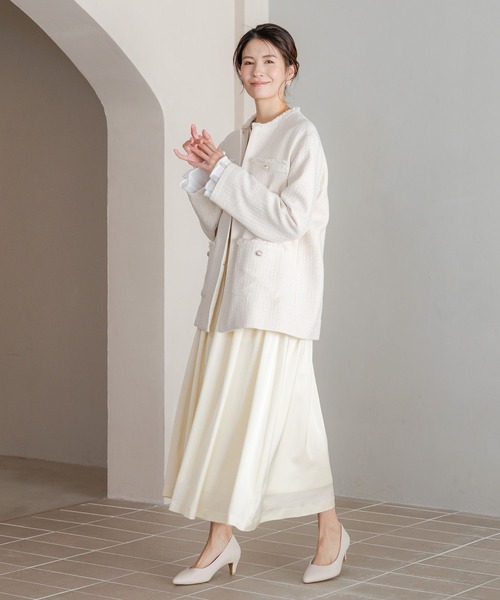 elura　セレモニー華やかツイードジャケット 楽天市場】【SALE／40%OFF】＜2025ceremony＞セレモニー華やか