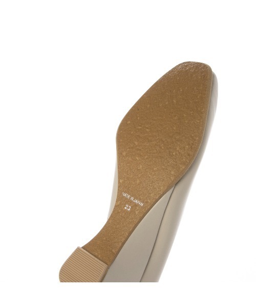 D'ICI（ディッシィ） パンプス スクエアトゥウエッジヒールパンプス