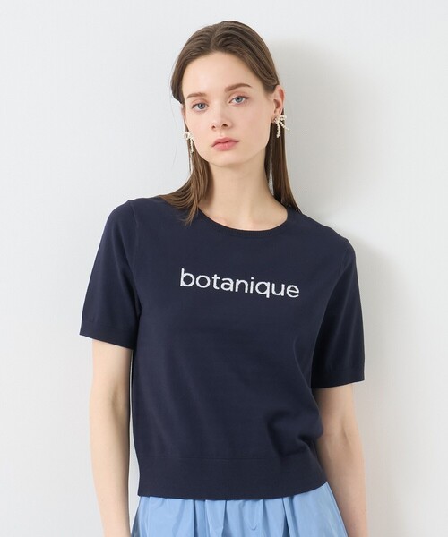 ANAYI（アナイ） ニット セーター BOTANIQUE ロゴ プルオーバー 