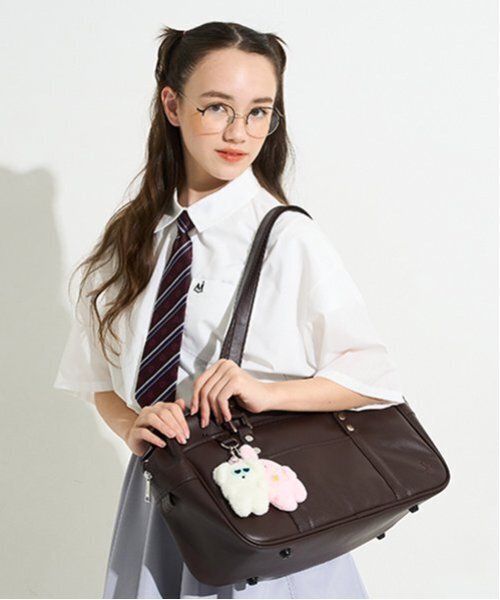 pom ponette junior（ポンポネット ジュニア） リュック 合皮スクール