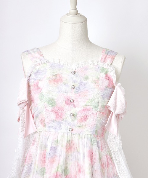 mellfy memory（メルフィーメモリー） ワンピース Angel Playful tulle