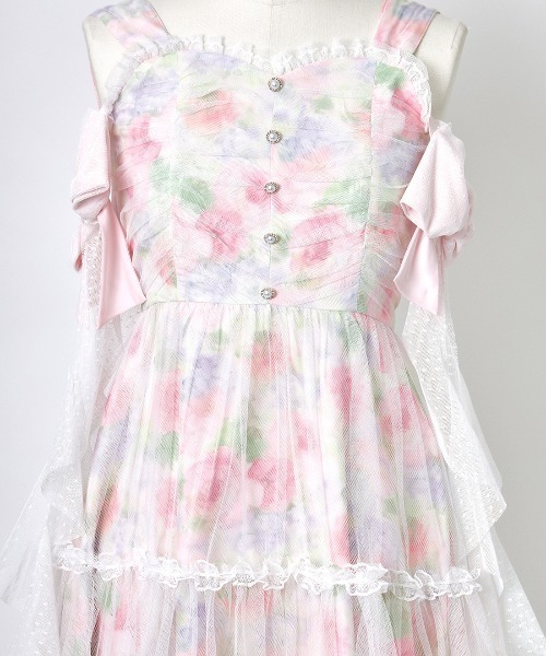 mellfy memory（メルフィーメモリー） ワンピース Angel Playful tulle