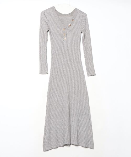 【在庫処分大特価!!】 ニットワンピース 「Rady」 Rady S レディース グレー ワンピース