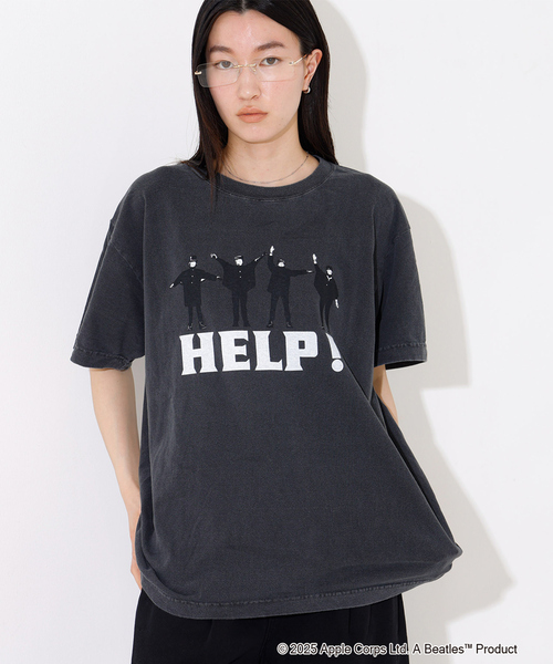 tシャツ GOOD ROCK SPEED (グッドロックスピード) BEATLES HELP Tシャツ レディース GOOD ROCK SPEED tシャツ 「GOOD SPEED」 Beatles Help Tシャツ