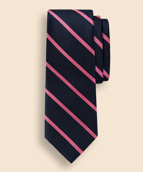 【未使用級】Brooks Brothers ブランドネクタイ　シルク 70's~80's BROOKS BROTHERS(ブルックスブラザーズ) 