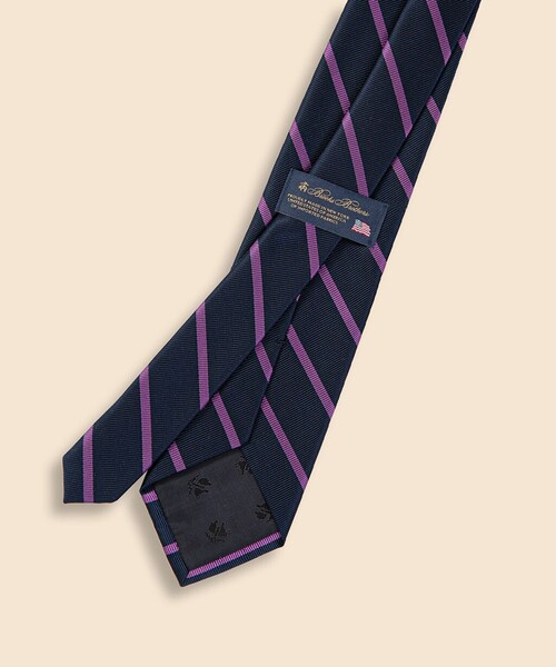 BROOKS BROTHERS ネクタイ シルク BB#3バーストライプ