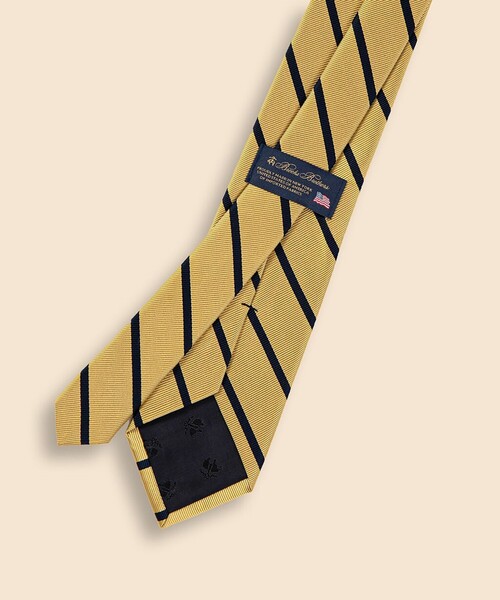 Brooks Brothers オウンメイク 米国製　レップタイ　バーガンディ BROOKS BROTHERS｜ブルックス ブラザーズのトピックス「Made in