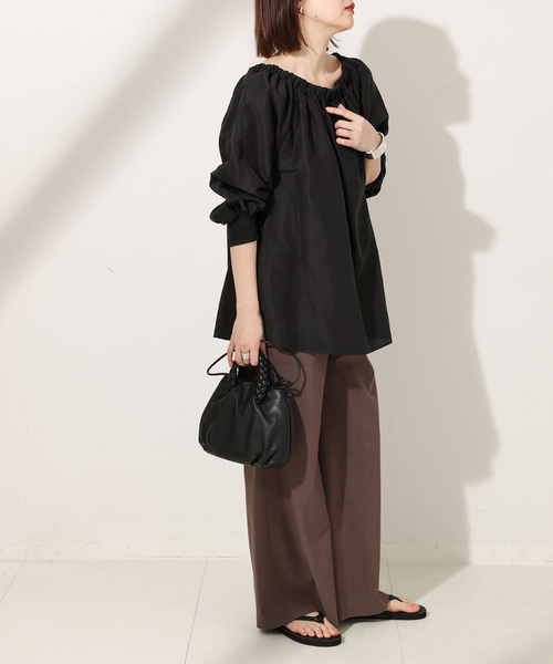 journal standard L'essage ブラウス シャツ シアーリネン