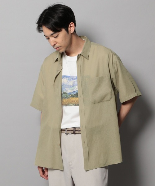 BEIGE.の半袖シャツ オーバーサイズ シャツ 半袖[品番：OCGW0001351]｜ONE 4 PREMIUM