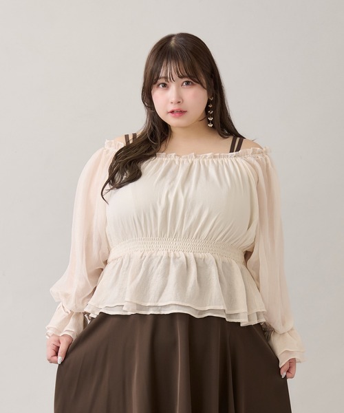 【美品】 セオリーリュクス シフォンブラウス レイヤード 大きいサイズ 42 FEMININE BLOUSE | Theory luxe（セオリーリュクス）公式通販サイト