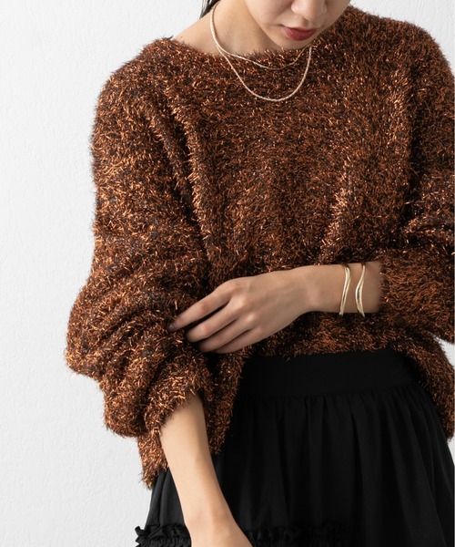 「COLONY 2139」 長袖ニット FREE ブルー レディース_画像8