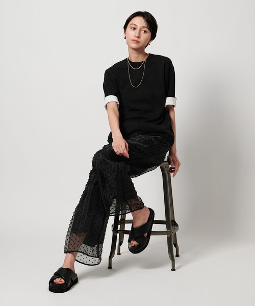UNITED ARROWS ニット セーター ターンアップ Tシャツ
