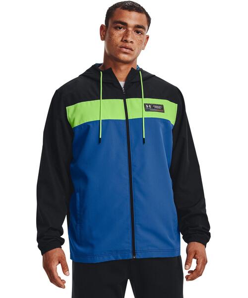 【美品】UNDER ARMOR ジャケット ジップアップブルゾン メンズLサイズ UNDER ARMOUR 「UNDER ARMOUR」 ジップアップブルゾン L
