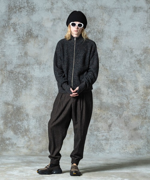 glamb / ニット・セーター(厚手)/--/ナイロン/BLK glamb（グラム） セーター ニット Nep Drivers Knit / ネップ