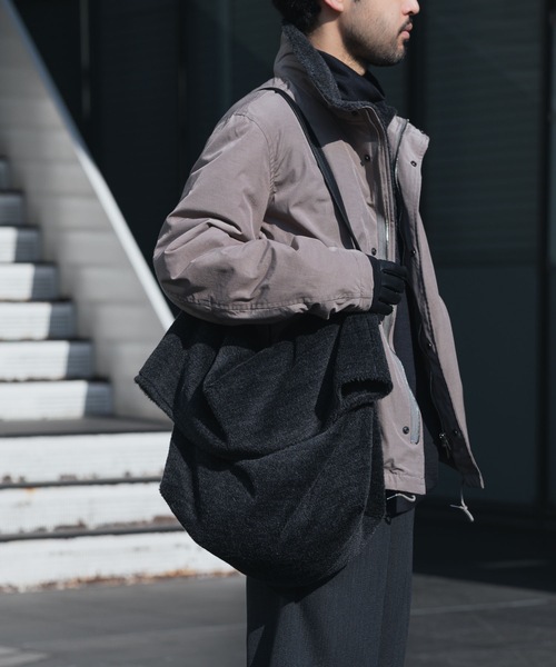 ATTACHMENT（アタッチメント） ショルダーバッグ WO/ALPACA ボア