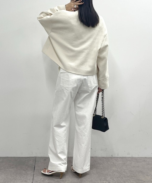 Loungedress（ラウンジドレス） ツイードジャケット FREE オフホワイト