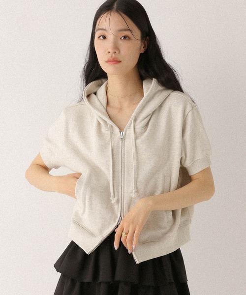 パーカー 2WAYフーディー / 2WAY Hoodie レディース セール】ダブルZIPフーディ 497312（パーカー）｜Heather
