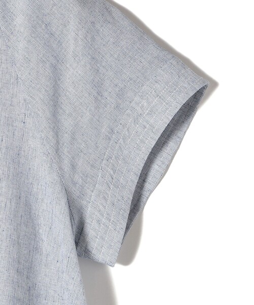 SHIPS（シップス） ワンピース 「接触冷感・手洗い可能」麻混