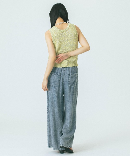 ROSE BUD（ローズバッド） ニット セーター MULTI YARN KNIT TANK
