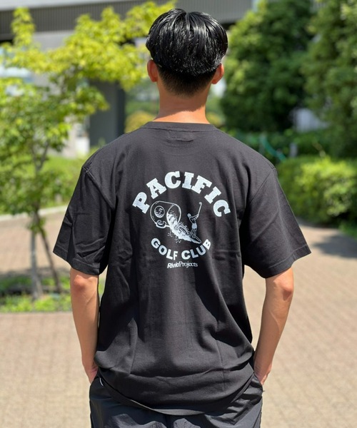 黒のポロシャツ Pacific GOLF CLUB GOLFERS ON THE COURSE POLO – Pacific GOLF CLUB