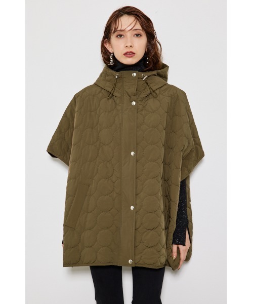 rienda（リエンダ） ポンチョコート FREE ブラック レディース