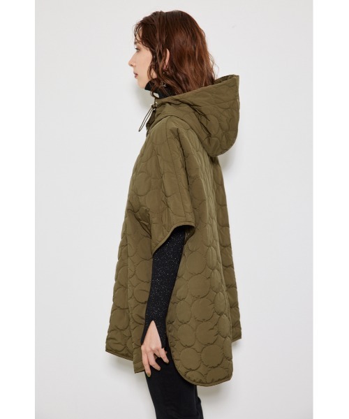 rienda（リエンダ） ポンチョコート FREE ブラック レディース