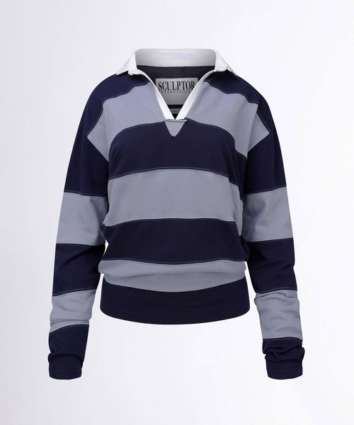 sculptor ポロシャツ SCULPTOR（スカルプター） ポロシャツ ポロ Shirring Tennis Shirt