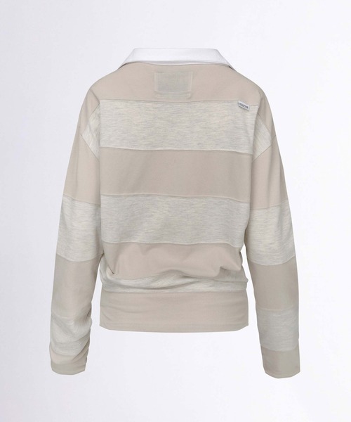 SCULPTOR（スカルプター） ポロシャツ ポロ Rugby Striped Polo Jersey