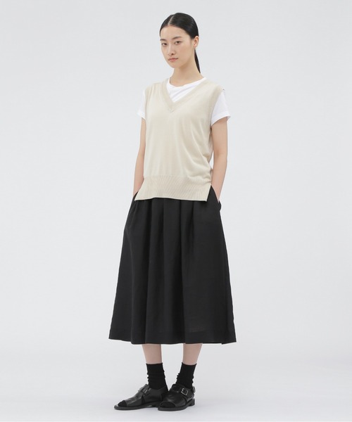MARGARET HOWELL LIGHT LINEN スカート MARGARET HOWELL スカート LIGHT LINEN : ZOZOTOWN Yahoo!店