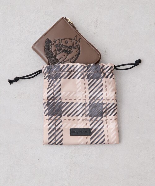 新品 16500円 現行品 レザー 二つ折り財布 ear PAPILLONNER ear PAPILLONNER（イア パピヨネ） 財布 sampo×ear 本革ホース刺しゅう