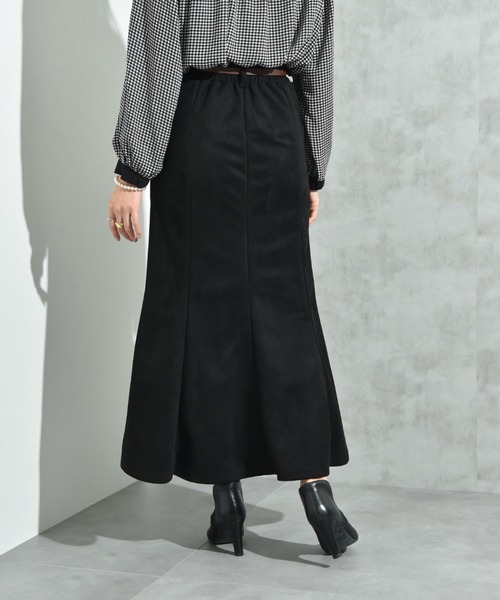 INTERPLANET（インタープラネット） スカート スエードポンチスカート