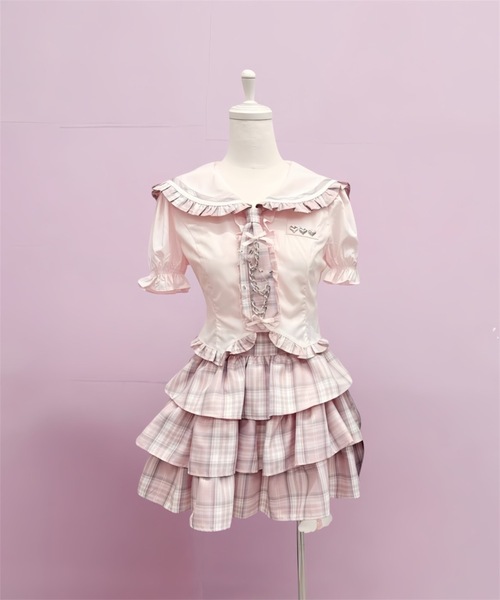 Ank Rouge（アンクルージュ） ブラウス シャツ ネクタイブラウス
