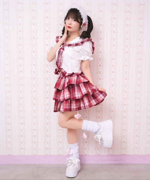 Ank Rouge（アンクルージュ） ブラウス シャツ ネクタイブラウス