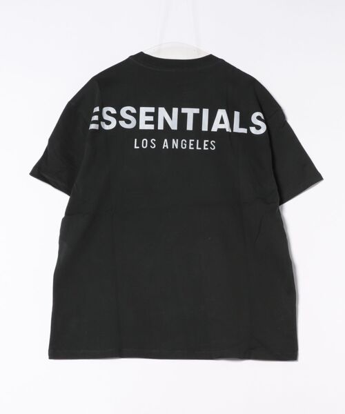 ESSENTIALS エッセンシャルズ バックプリント ロゴ 半袖T 黒 XL FOG ESSENTIALS tシャツ / エッセンシャルズ LOGO TEE ロゴ T