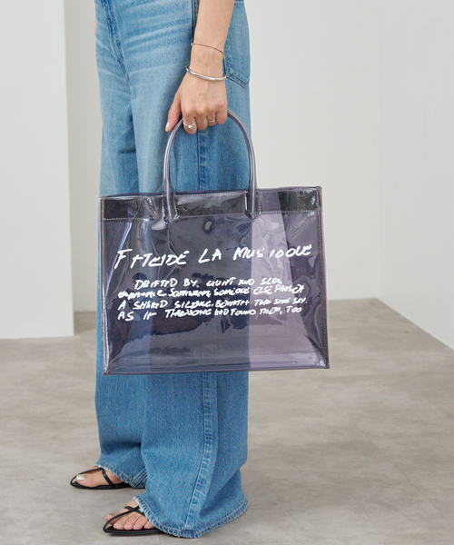 IENA（イエナ） トートバッグ IENA CLEAR TOTE BAG レディース