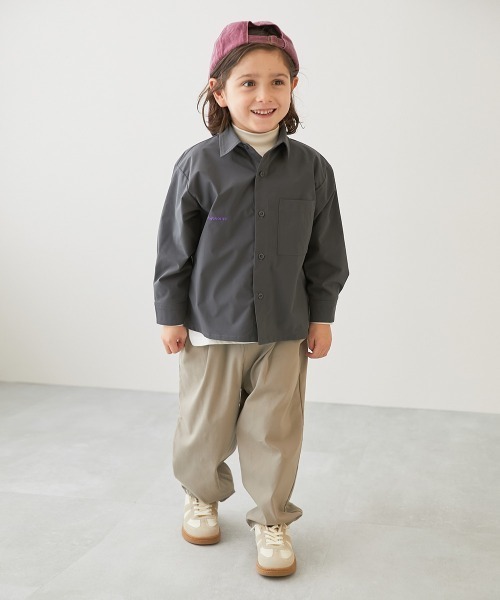 devirock（デビロック） ブラウス シャツ 撥水 ビッグシルエット 140サイズ子供服セットユニクロデビロック