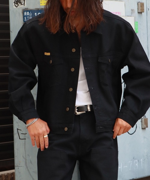 ROOP TOKYO デニムジャケット gジャン PRISON BLUES/プリズンブルース