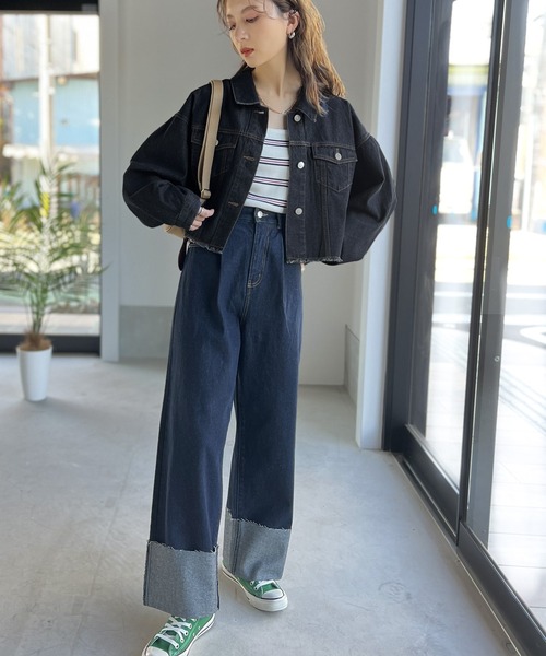 「ms+ ideal」 「classicalelf」デニムジャケット SMALL ワンウォッシュ レディース