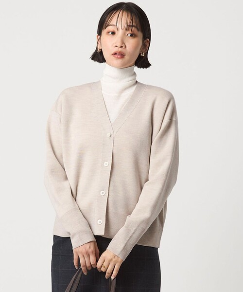 green label relaxing（グリーンレーベルリラクシング） カーディガン