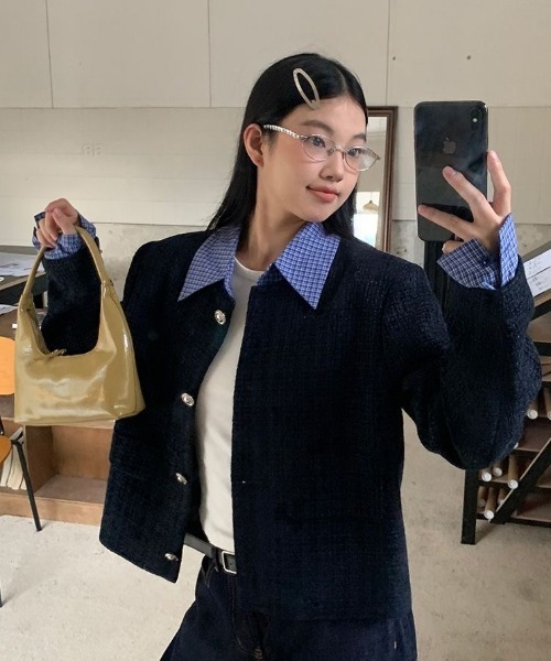 DIAVEL ブルゾン ジャンバー 「セパレート襟付き2WAY」ブルーカラー